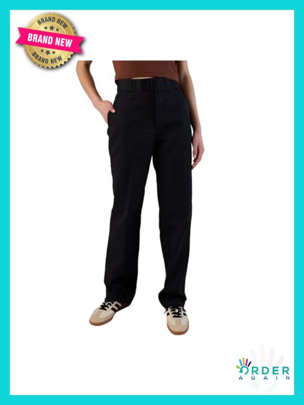 Dickies Original 874 Work Pants - Relaxed Fit Straight Leg High Rise